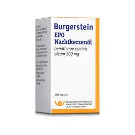 BURGERSTEIN EPO-Nachtkerzenöl 500 mg