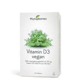 PHYTOPHARMA Vitamin D3 vegan Tabletten