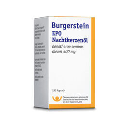 BURGERSTEIN EPO-Nachtkerzenöl 500 mg