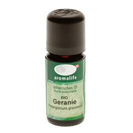 AROMALIFE Geranie (Rosengeranie) Bio ätherisches Öl