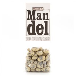 MAHLER & CO. Mandel in Kornblumenschoggi BIO