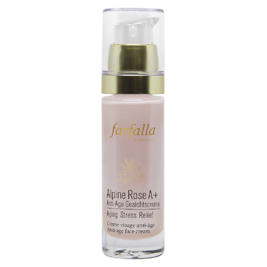 FARFALLA Alpine Rose A+ Anti-Age Gesichtscreme, Aging Stress Relief