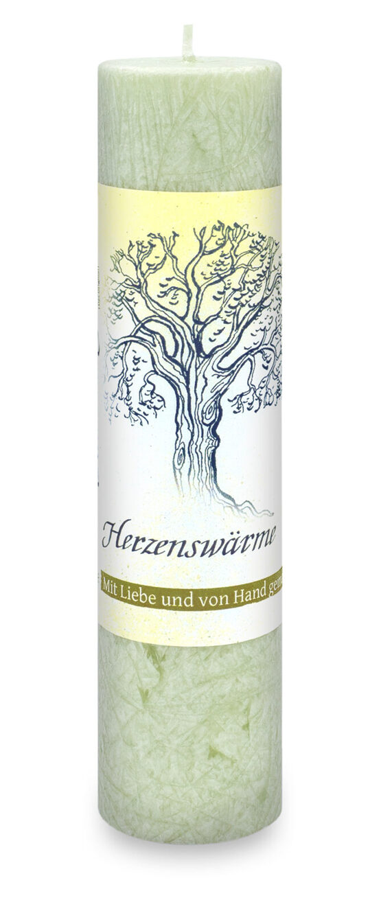 ALLGÄUER HEILKRÄUTER-KERZE Herzenswärme