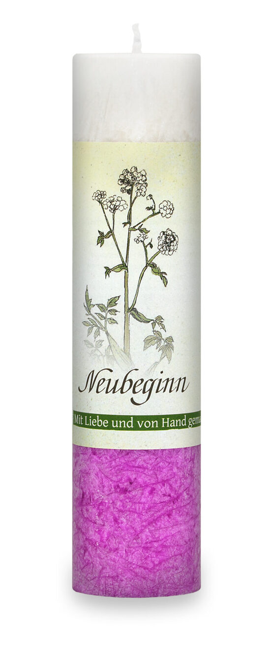 ALLGÄUER HEILKRÄUTER-KERZE Neubeginn