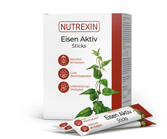 NUTREXIN Eisen Aktiv Sticks