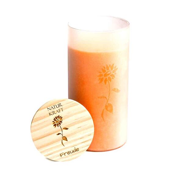 ALLGÄUER HEILKRÄUTER-KERZEN im Glas Freude