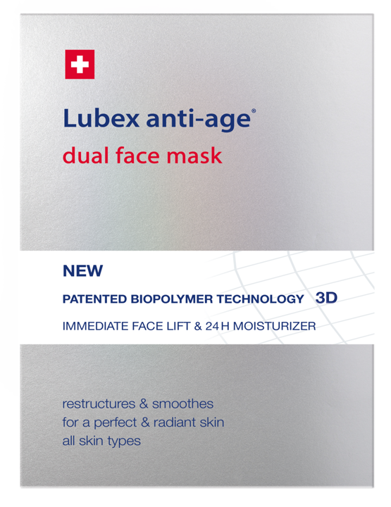 LUBEX anti-age® dual face mask 4 Stk