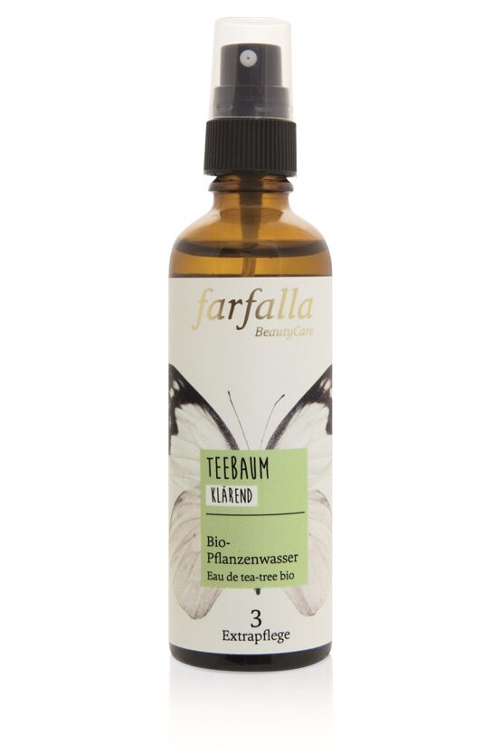 FARFALLA Teebaum, Bio-Pflanzenwasser, klärend